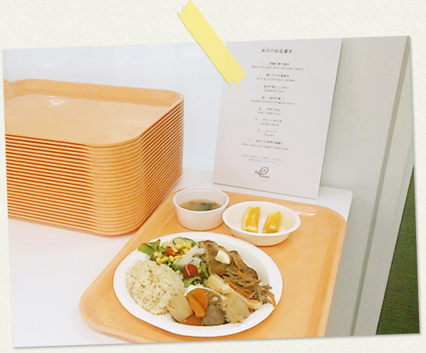 ワンプレート盛りつけ例